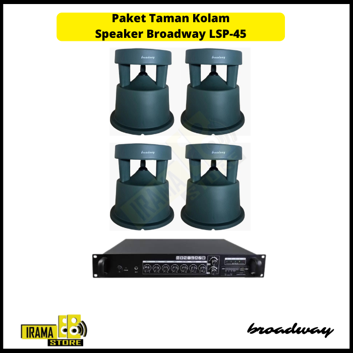 Paket Taman Kolam Speaker Broadway - 4 Speaker